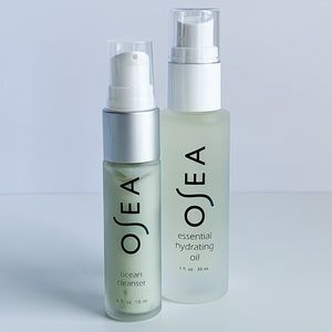Osea TS Ocean Cleanser & Essential Hydrating Oil, NEW